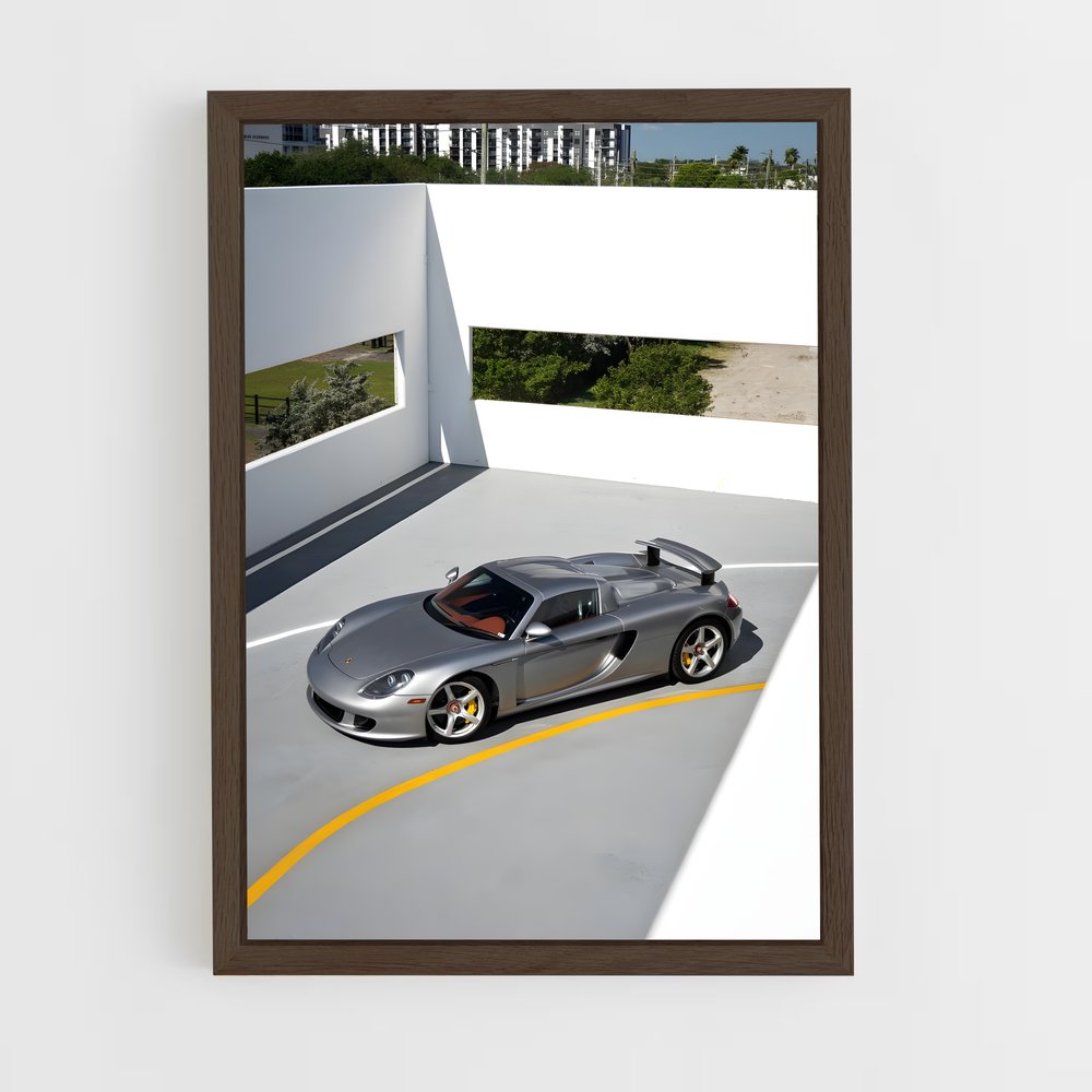 Poster Carrera Élégance – affiche Porsche (vue 5)